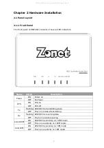 Preview for 5 page of Zonet ZEW3003 User Manual