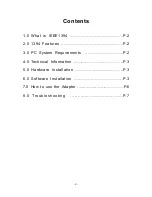 Preview for 3 page of Zonet ZUC2400 User Manual