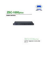 ZoneVu ZSC-1000 plus User Manual preview