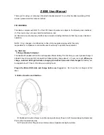 ZONOKI Z-B80 User Manual preview