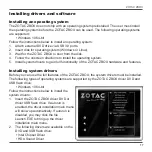 Preview for 18 page of Zotac ZBOX E Series User Manual