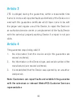 Preview for 61 page of Zte Aspect User Manual And Safety Information