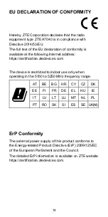 Preview for 16 page of Zte Blade A72 Quick Start Manual