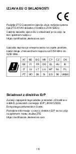 Preview for 172 page of Zte Blade A72 Quick Start Manual