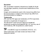 Preview for 3 page of Zte Blade A7S 2020-T User Manual