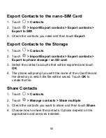 Preview for 50 page of Zte BLADE V0850 User Manual