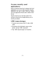 Preview for 13 page of Zte Blade V320 User Manual