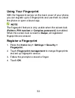 Preview for 53 page of Zte BLADE V8 SE User Manual