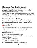 Preview for 54 page of Zte BLADE V8 SE User Manual