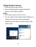 Preview for 47 page of Zte Blade X2 Max User Manual