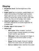 Preview for 176 page of Zte Blade X2 Max User Manual