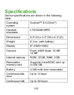 Preview for 222 page of Zte Blade X2 Max User Manual