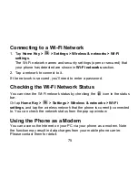 Preview for 75 page of Zte -C N600 + User Manual