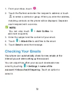 Preview for 72 page of Zte Citrine LTE User Manual