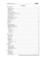 Preview for 3 page of Zte E821S User Manual