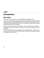 Preview for 14 page of Zte F102 User Manual