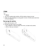 Preview for 24 page of Zte F102 User Manual