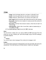 Preview for 58 page of Zte F102 User Manual