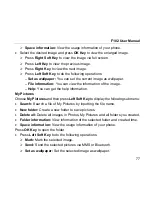 Preview for 77 page of Zte F102 User Manual