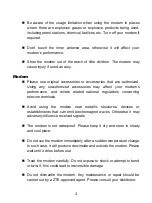 Preview for 4 page of Zte HSDPA USB modem User Manual