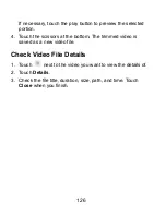 Preview for 126 page of Zte Imperial II User Manual