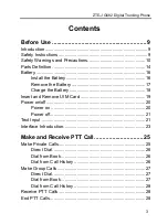 Preview for 3 page of Zte J G682 User Manual