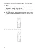 Preview for 22 page of Zte -J G730 User Manual