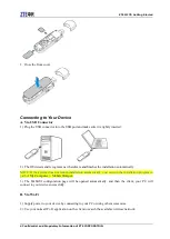 Preview for 4 page of Zte MF70 Getting Started