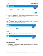Preview for 34 page of Zte MF985U User Manual