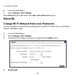 Preview for 20 page of Zte SD6200 User Manual And Safety Information