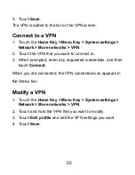 Preview for 55 page of Zte Star 1 User Manual