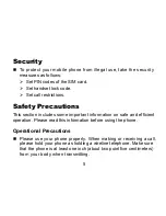 Preview for 5 page of Zte U F110 User Manual