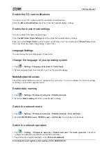 Preview for 58 page of Zte V9C User Manual
