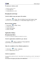 Preview for 62 page of Zte V9C User Manual
