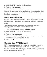 Preview for 55 page of Zte Z353VL User Manual