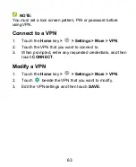 Preview for 63 page of Zte Z353VL User Manual