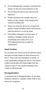 Preview for 19 page of Zte Z6530M User Manual