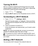 Preview for 71 page of Zte Z787 User Manual