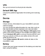 Preview for 114 page of Zte Z787 User Manual