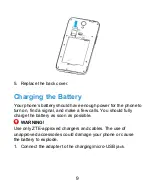 Preview for 9 page of Zte Z835 User Manual