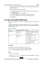 Preview for 20 page of Zte ZXHN H168N Maintenance Management Manual