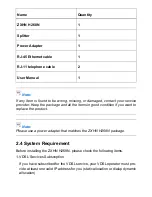 Preview for 6 page of Zte ZXHN H268N User Manual