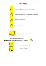 Preview for 6 page of ZUPAN ZM 400 VCRA Operator'S Manual