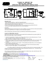 ZURN Z1196 Operation And Maintenance Instructions preview