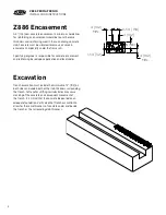 Preview for 4 page of ZURN Z886 Perma-Trench Installation Instructions Manual