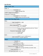 Preview for 5 page of ZyCast LCT-1631A User Manual And Installation Manual