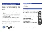 Preview for 2 page of Zyllion ZMA-31 Quick Start Manual