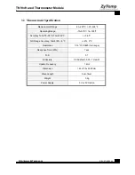 Preview for 9 page of ZyTemp TN905-05F User Manual