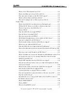 Preview for 4 page of ZyXEL Communications P-2302HWUDL-P1 Series Support Notes