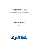 ZyXEL Communications P-660HW-T - V2 User Manual preview